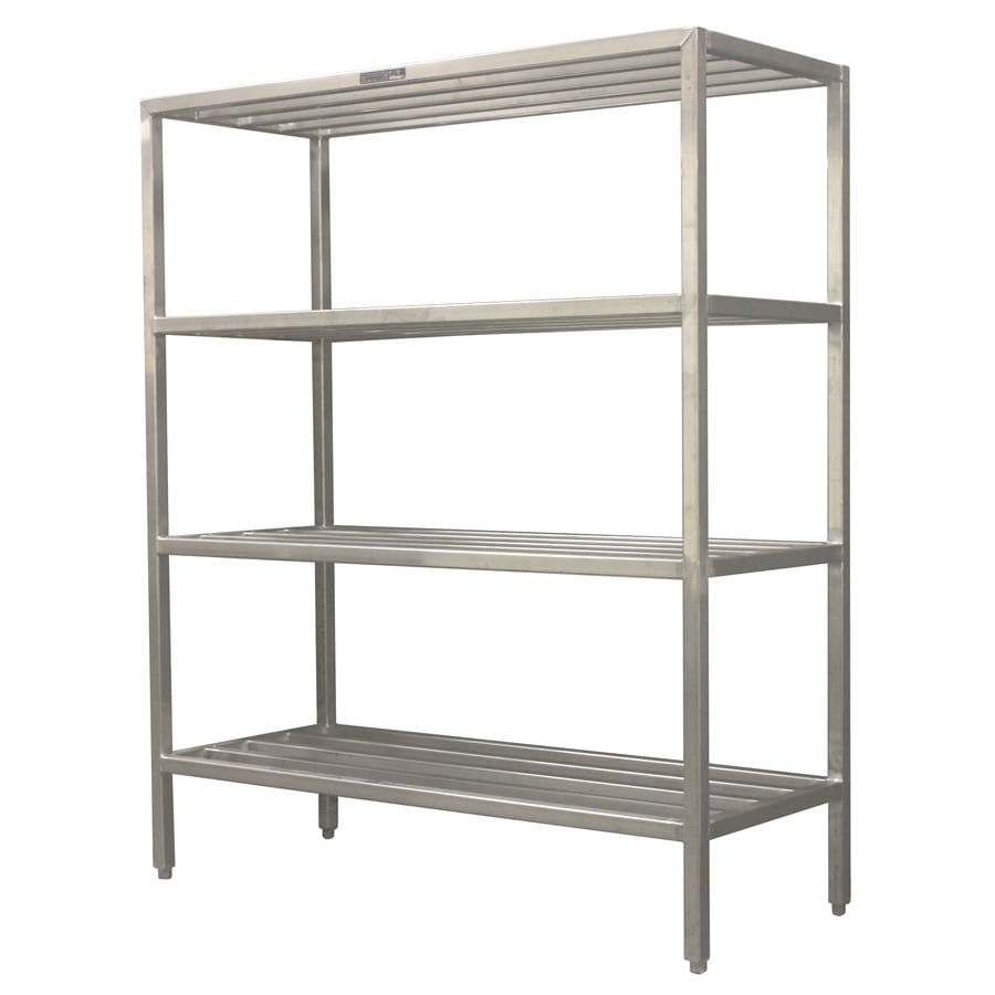 Institutional All Welded Square Bar Shelving