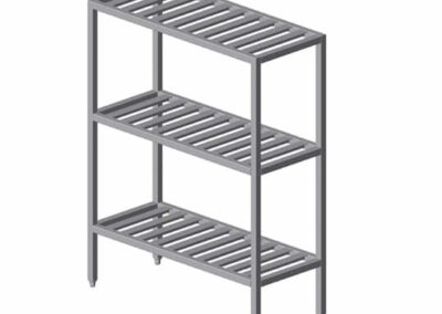 Institutional All Welded T-Bar Shelving