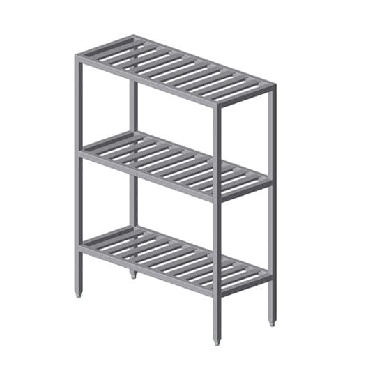 Institutional All Welded T-Bar Shelving