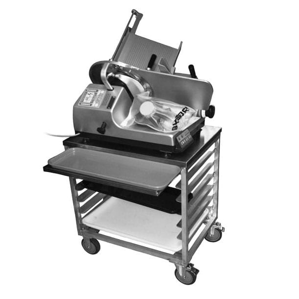 Slicer-Mixer-Scale Cart
