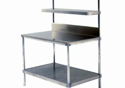 Aluminum-Stainless Top Work Stations