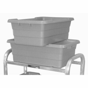 Gray Lug Tub and Lid